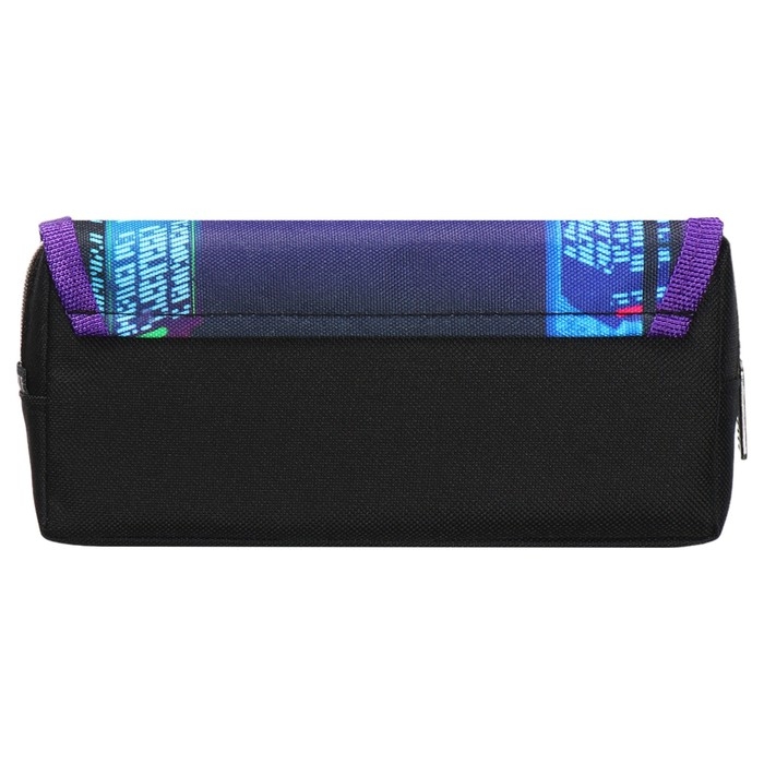 Пенал мягкий, 1 отделение, 95 х 205 х 70 мм, объёмный, deVENTE City Girl, створка на липучке 7020406