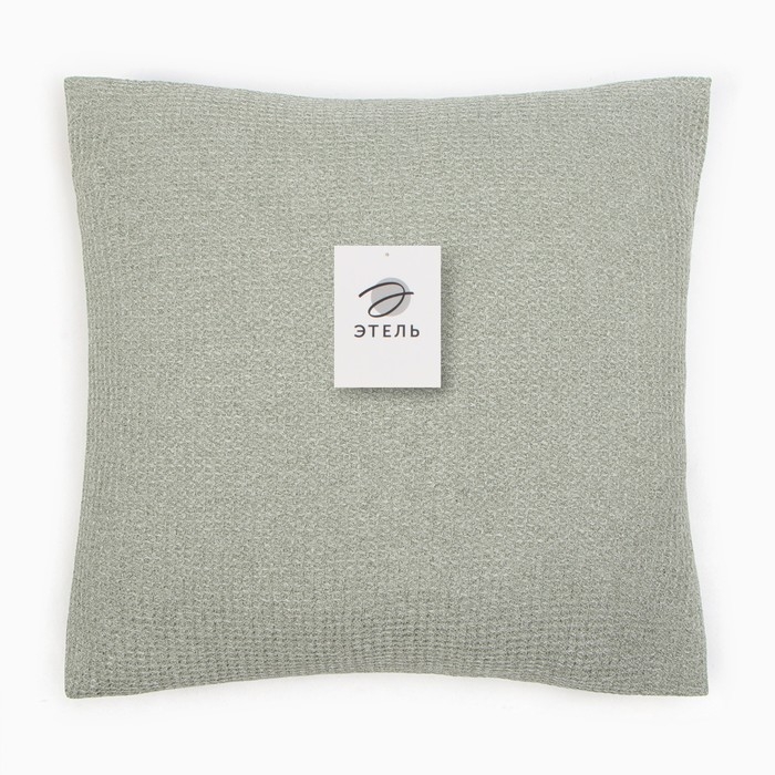 Наволочка декоративная Этель Glare 45х45см, цвет зелёный, полиэстер