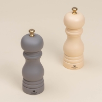 Набор мельниц для специй "Афины" 2 шт. 17см, цвет кремовый Набор мельниц для специй "Афины" 2 шт. 17см, цвет кремовый