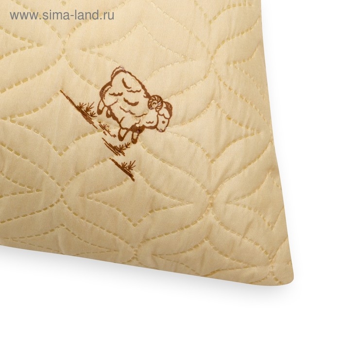 Подушка ультрастеп &laquo;Овечья шерсть&raquo;, размер 70x70 см, цвет МИКС, полиэфирное волокно