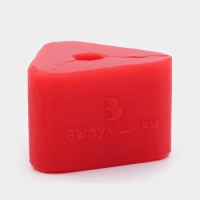 Силиконовый молд &laquo;Тройник пуансетии&raquo;, 4.3&times;4.2&times;3.5 см