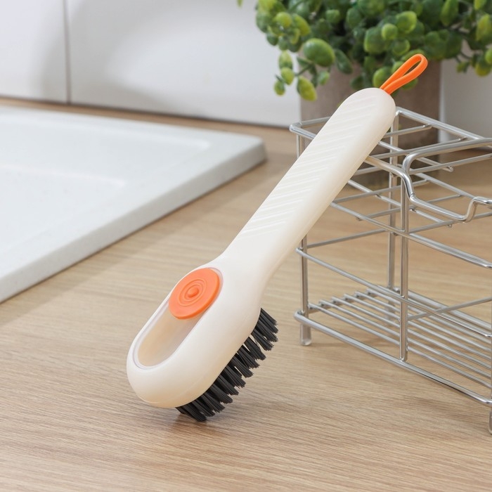 Щётка с дозатором Доляна, 17&times;4,5&times;4,5 см