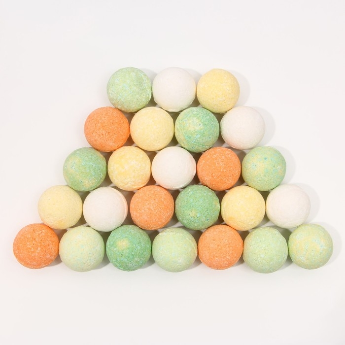 Подарочный набор косметики &laquo;Счастья!&raquo;, бомбочки для ванны, 25 х 20 г, Новый Год