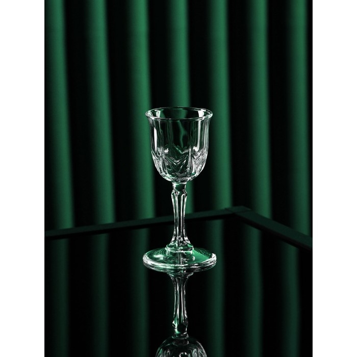 Набор стеклянных рюмок Karat, 58 мл, 6 шт