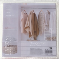 Органайзер подвесной LaDо́m, 30&times;30&times;80 см, цвет белый