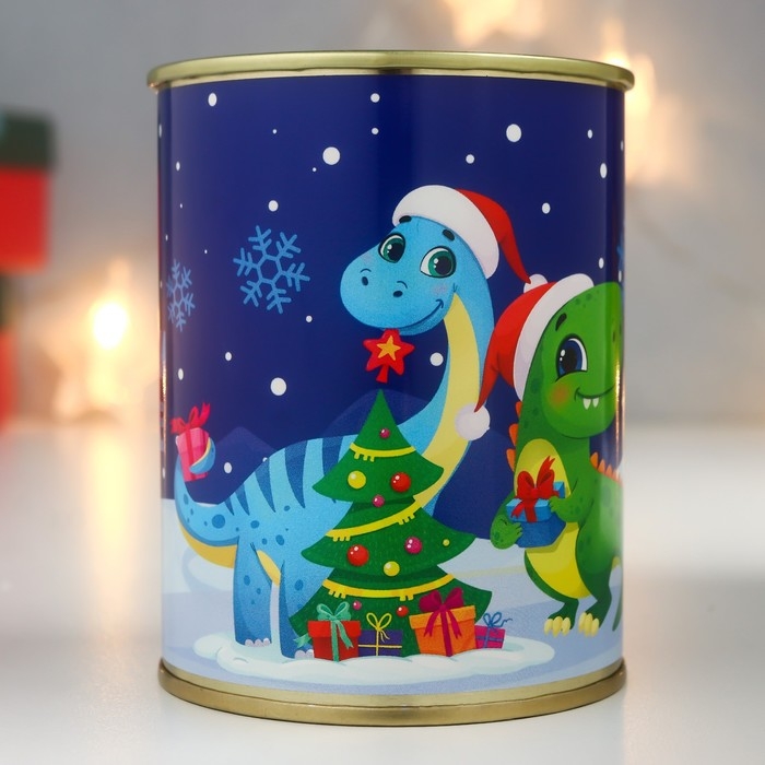 Копилка-банка металл Копилка-банка металл "Коплю на подарочки самому себе"