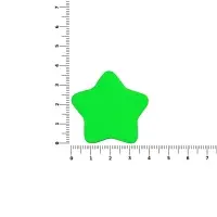 Наклейка тканевая Lunga Bial, M, зеленый неон