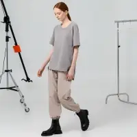 Футболка унисекс Kosmos 1.0, серая, размер S