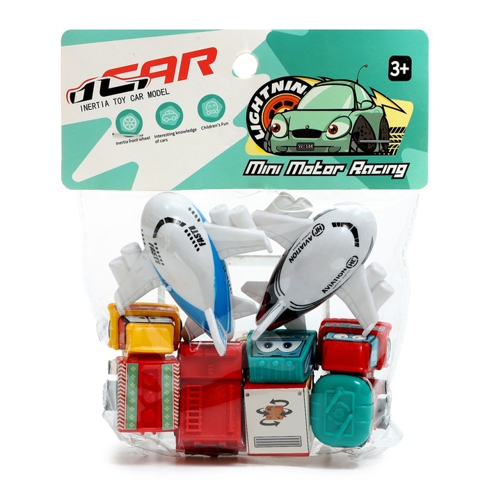 Набор машин &laquo;Мини рейсинг&raquo;, инерция, МИКС
