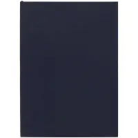 Ежедневник Flat Light, недатированный, иссиня-черный