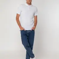 Рубашка поло мужская Virma light, белая, размер L