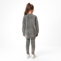 Костюм детский (свитшот, леггинсы) KAFTAN Plushy р.36 (134-140), серый Костюм детский (свитшот, леггинсы) KAFTAN Plushy р.36 (134-140), серый