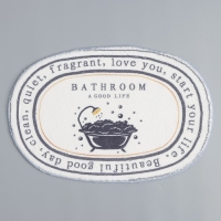 Коврик Доляна «Ванная», 40×60 см Коврик Доляна «Ванная», 40×60 см