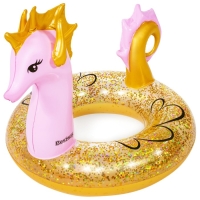 Круг для плавания Glitter Seahorse Swim Ring, 115 х 104 см, 36305