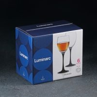 Рюмка стеклянная &laquo;Домино&raquo;, 65 мл, 6 шт