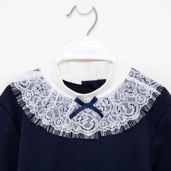 Платье Платье "Школа-3" для девочки, цвет т.синий, рост 128 см (68)