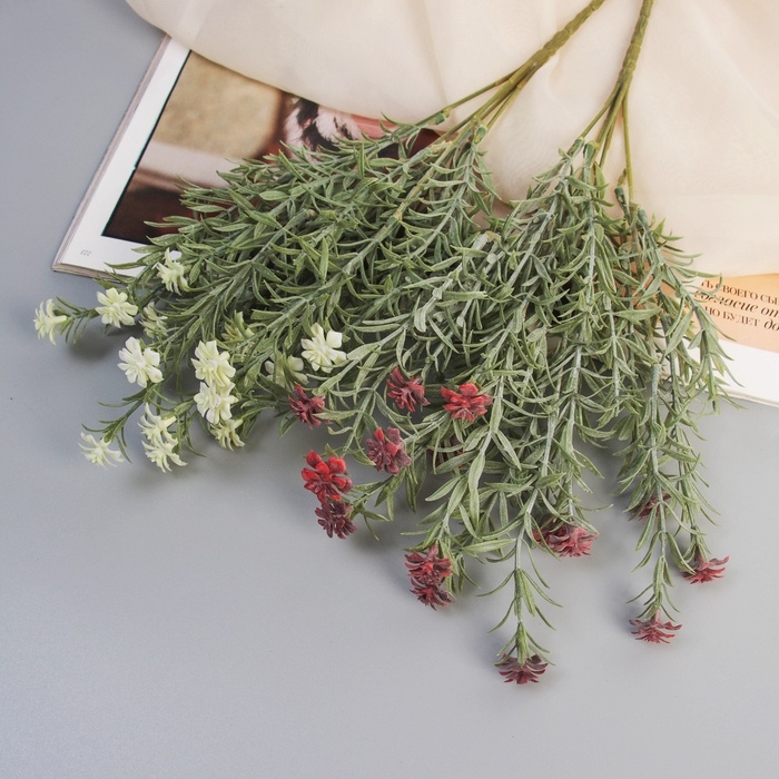 Букет "Олеандр леди" 29 см, микс, с напылением