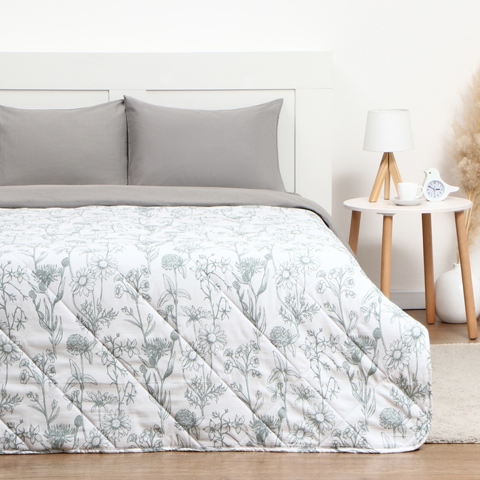 Покрывало LoveLife 1,5 сп Summer day 150*230&plusmn;5 см, жатка, 100% п/э