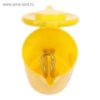 Чайник электрический "Капелька", пластик, 0.5 л, 600 Вт, желтый Чайник электрический "Капелька", пластик, 0.5 л, 600 Вт, желтый