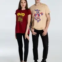 Футболка A God is High, гранатово-красная, размер XXL Футболка A God is High, гранатово-красная, размер XXL