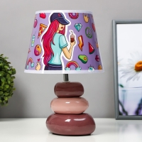 Настольная лампа "Девушка" Е14 15Вт 20х20х32 см RISALUX Настольная лампа "Девушка" Е14 15Вт 20х20х32 см RISALUX