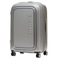 Чемодан Logoduck M, серебристый Чемодан Logoduck M, серебристый