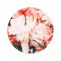 Набор шляпных коробок для цветов 5 в 1, упаковка подарочная, &laquo;Для тебя&raquo;, 16 х 14 см - 22 х 19,5 см