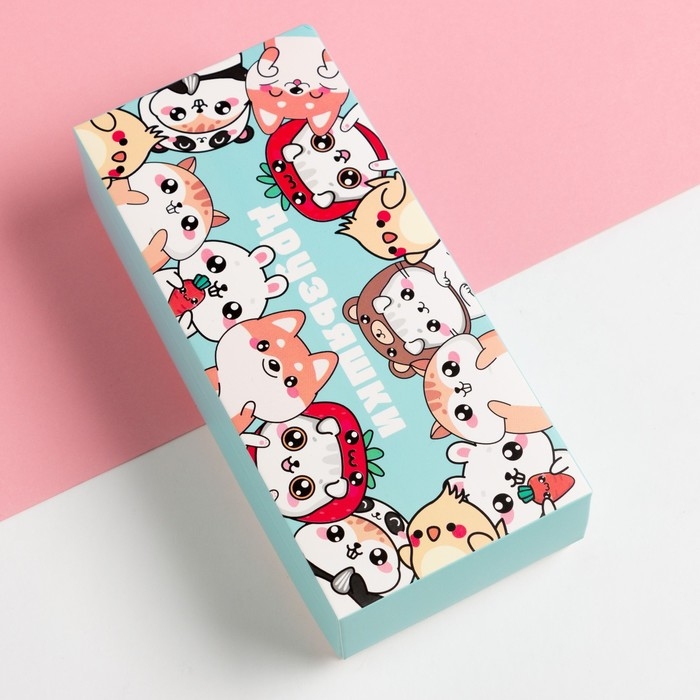 Набор носков KAFTAN Набор носков KAFTAN "Друзьяшки" 5 пар, р-р 35-38