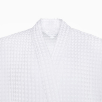 Халат вафельный мужской удлиненный Этель "Boho" размер 50-52, цвет белый, 100% хлопок, 290 г/м2