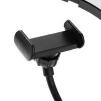 Светодиодная кольцевая лампа M33, лампа 32 см, 10 Вт, чёрная Светодиодная кольцевая лампа M33, лампа 32 см, 10 Вт, чёрная