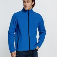 Куртка софтшелл мужская Race Men ярко-синяя (royal), размер XL