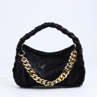 Сумка-багет на молнии, цвет чёрный Сумка-багет на молнии, цвет чёрный