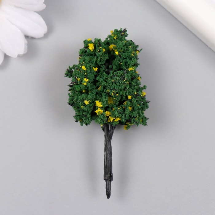 Искусственное растение для творчества пластик "Кассия" 8 см