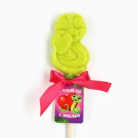 Леденец в форме змеи &laquo;С любовью&raquo; вкус яблоко 24 г