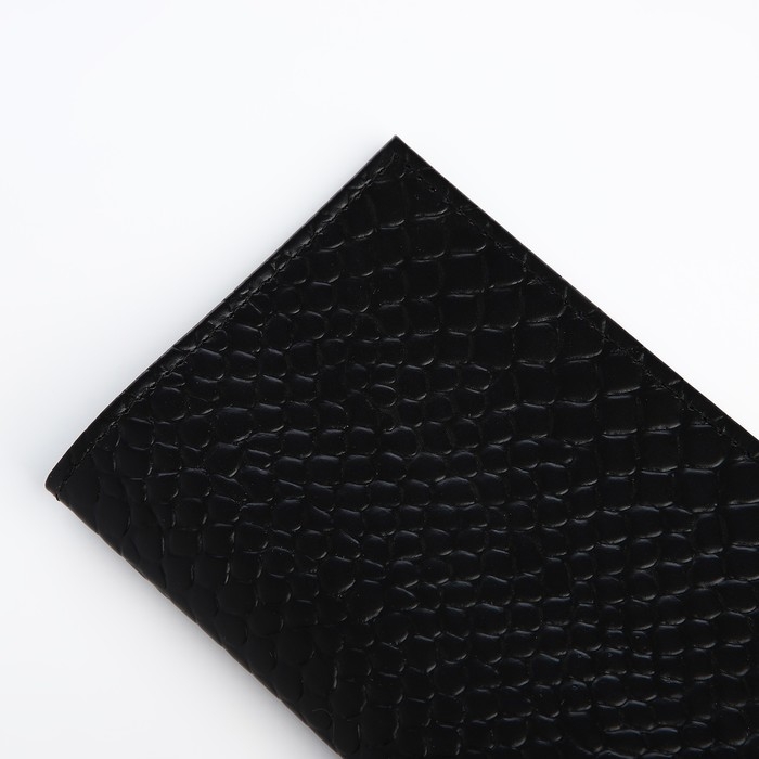 Обложка для паспорта, цвет чёрный Обложка для паспорта, цвет чёрный