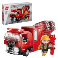 Конструктор «Огнеборцы. Пожарная машина», 4 вида, цвет МИКС Конструктор «Огнеборцы. Пожарная машина», 4 вида, цвет МИКС