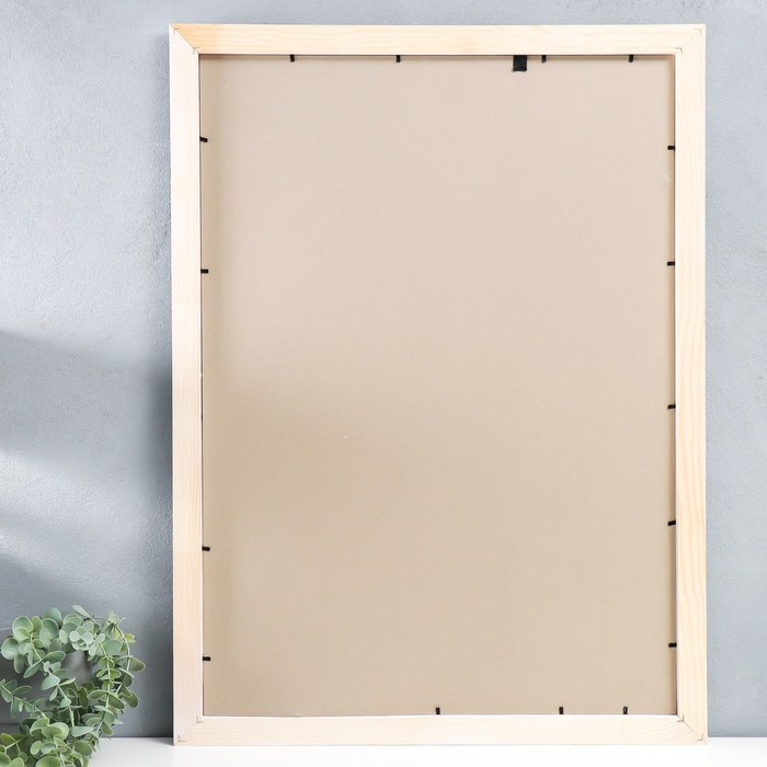 Фоторамка сосна с33 0033 50х70 см (пластиковый экран) Фоторамка сосна с33 0033 50х70 см (пластиковый экран)