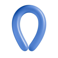 Шар для твистинга латексный 350", перламутровый, набор 100 шт., цвет сапфирово-голубой