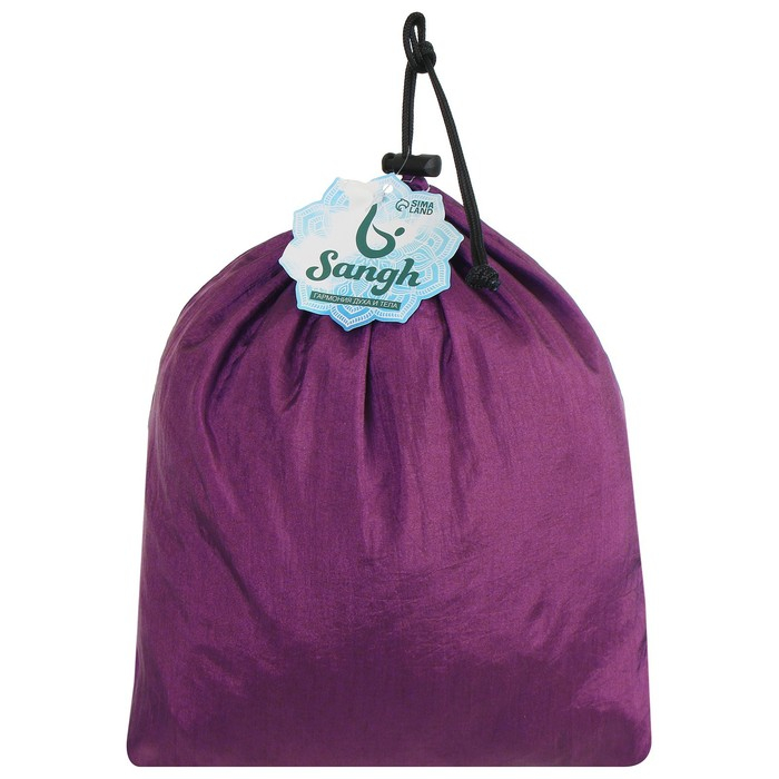 Гамак для йоги Sangh, 250&times;140 см, цвет фиолетовый