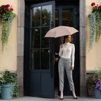 Складной зонт Take It Duo, синий Складной зонт Take It Duo, синий