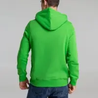 Толстовка унисекс на молнии Sherpa 280, темно-зеленая, размер M