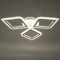 Люстра светодиодная дим. LOSANGA ДУ 3 реж. , 72Вт белый &Oslash;71.5х7.5см Ritter