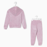 Костюм детский (толстовка, брюки) KAFTAN "Basic line" размер 36 (134-140см), лиловый Костюм детский (толстовка, брюки) KAFTAN "Basic line" размер 36 (134-140см), лиловый