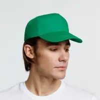 Бейсболка Promo, зеленая