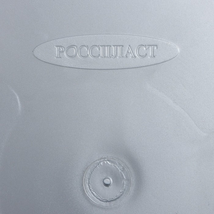 Контейнер для мусора «Камелия», 4 л, цвет серебристый перламутр/чёрный Контейнер для мусора «Камелия», 4 л, цвет серебристый перламутр/чёрный