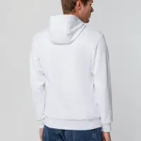 Худи унисекс Sublimatism, белое, размер L