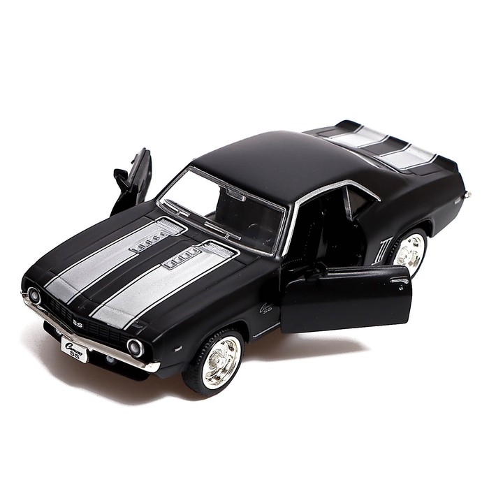 Машина металлическая CHEVROLET CAMARO SS, 1:32, открываются двери, инерция, цвет матовый Машина металлическая CHEVROLET CAMARO SS, 1:32, открываются двери, инерция, цвет матовый