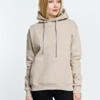 Толстовка с капюшоном Kirenga Heavy, бежевая, размер 4XL