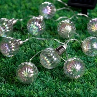 Гирлянда садовая Эра на солнечной батарее «Радужные лампочки» Гирлянда садовая Эра на солнечной батарее «Радужные лампочки»