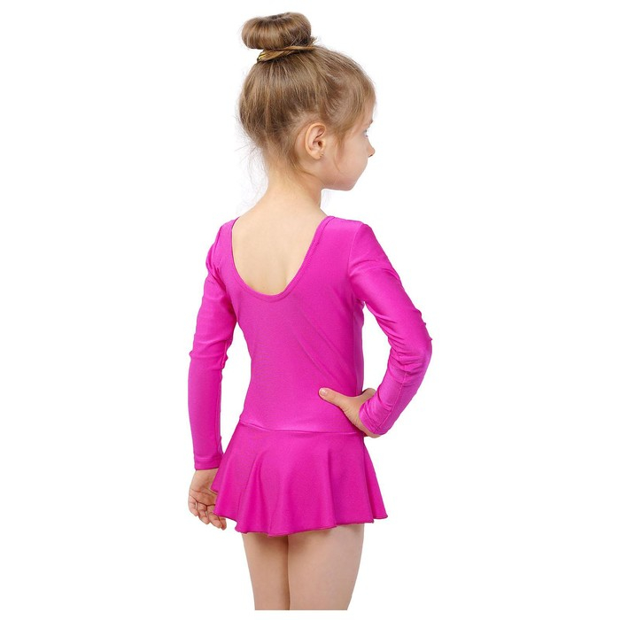 Купальник для гимнастики и танцев Grace Dance, р. 28, цвет лиловый